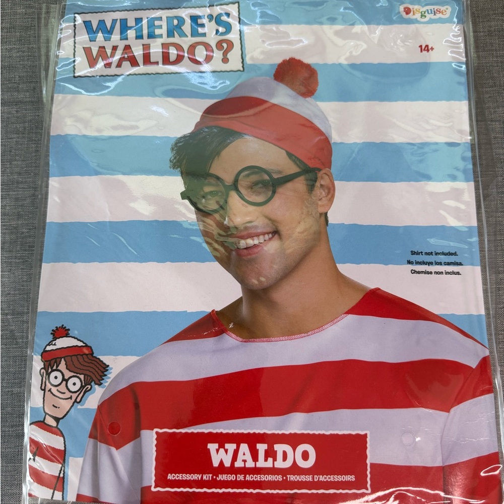 Disguise Red and White Costume Kit